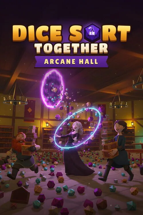 Dice Sort Together: Arcane Hall